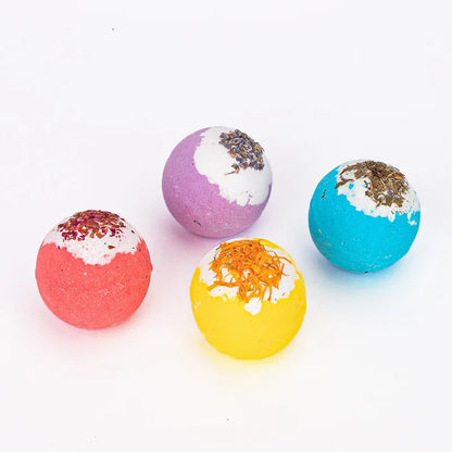 Nourishing Skin Essential Oil Bath Salt Ball