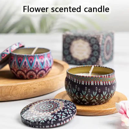 Scented Candles Flowers Scent