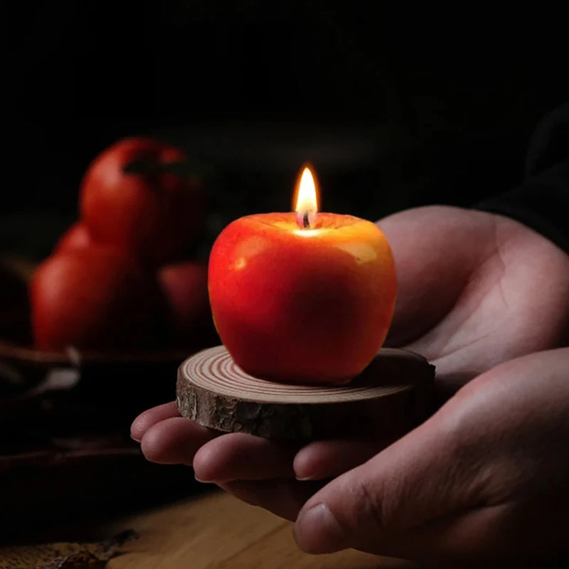 Simulation Apple Scented Candles