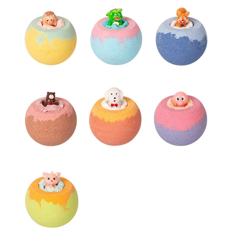 Essential Oil Spa 1pcs Bath Bombs For Kids With Toys