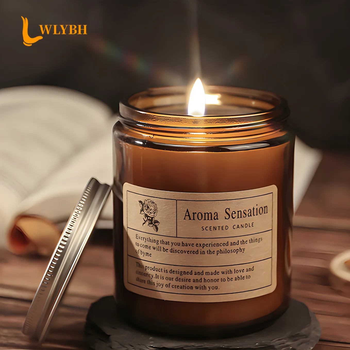 Smokeless Aromatic Scented Candle