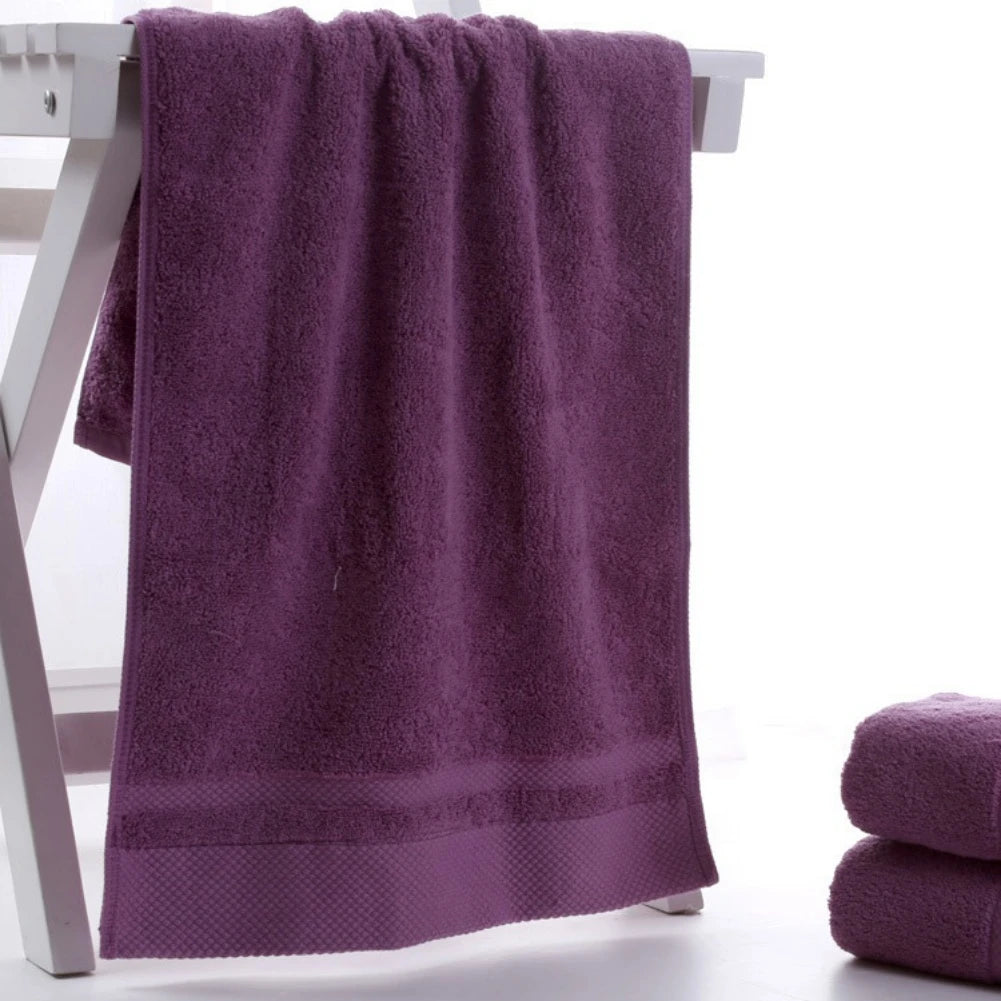 Solid Color Cotton Super Absorbent Hand Towel