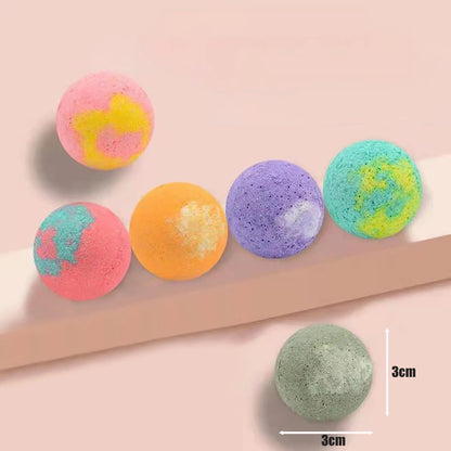 12Pcs/Set Bubble Small Bath Bombs