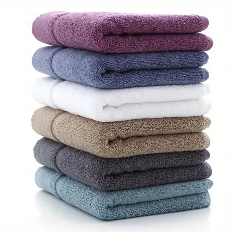 Solid Color Cotton Super Absorbent Hand Towel