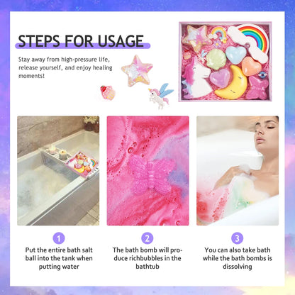 Luxury Bathbomb Kit For Kids