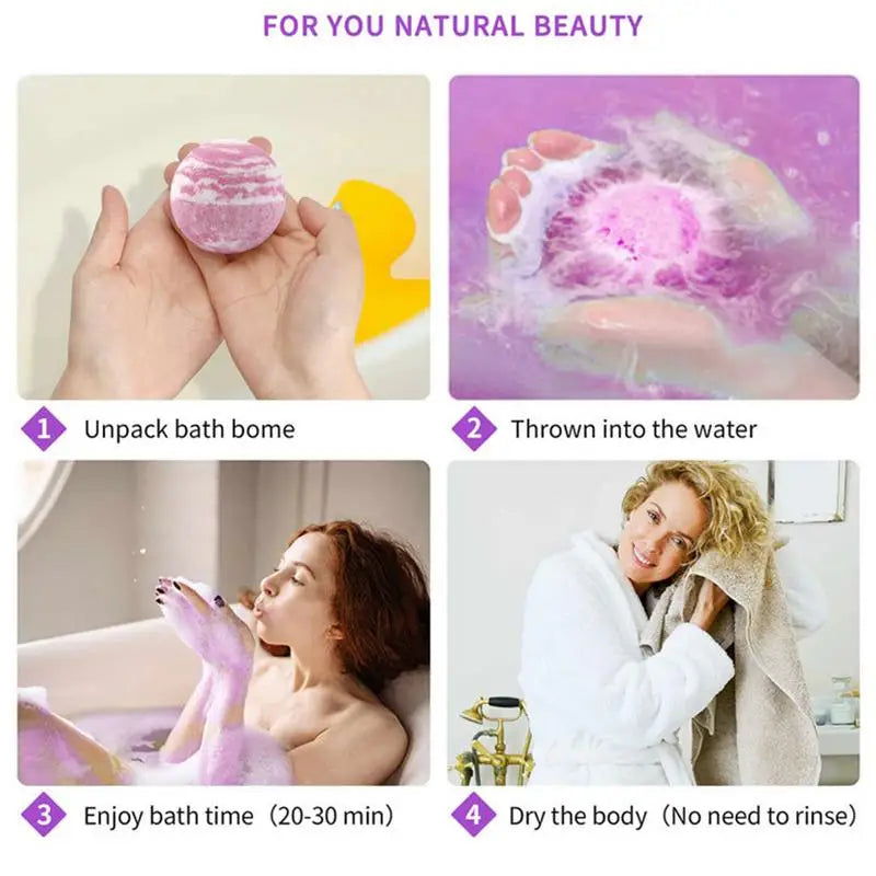 Tranquil Bliss Bath Bombs Gift Set